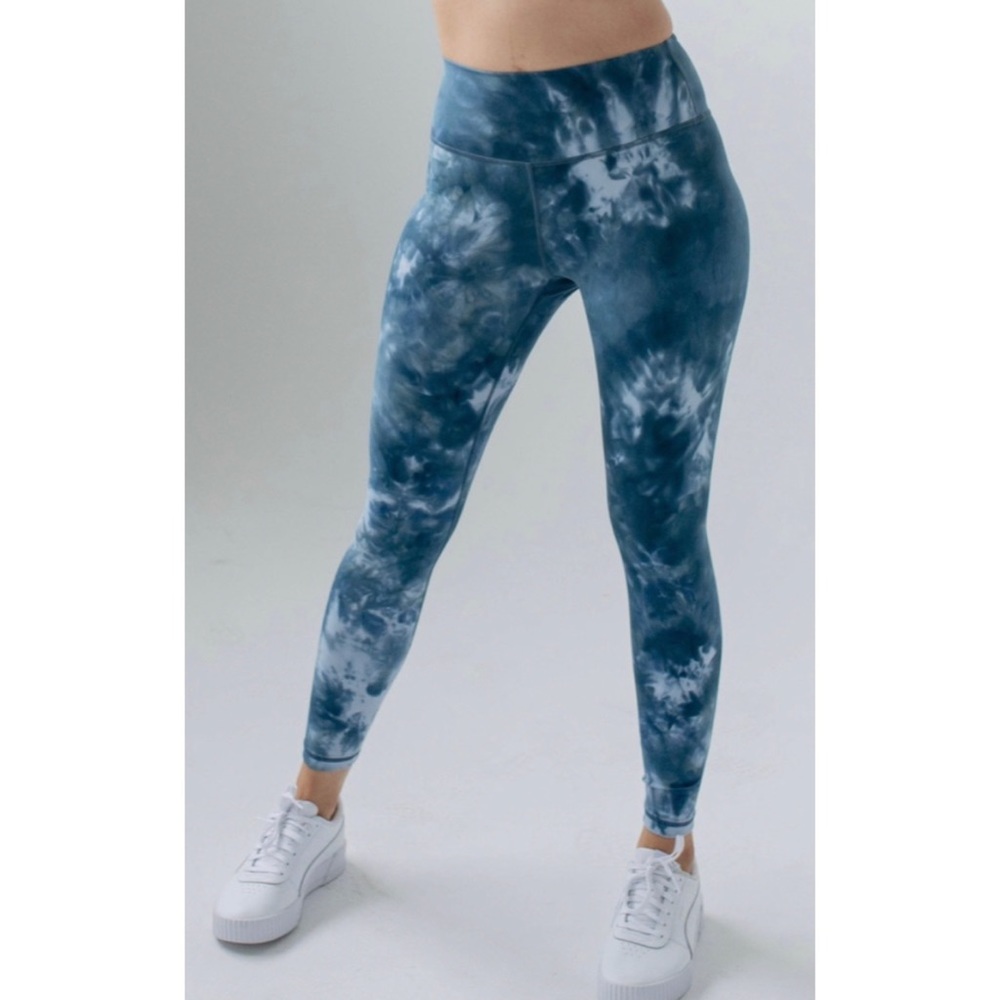SAVVI‎ Reef Tie Dye High Waisted Leggings Size Extra Large